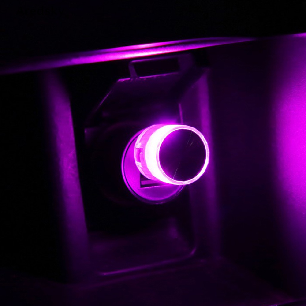 Đèn LED USB Mini Tạo Không Khí Trang Trí Xe Hơi