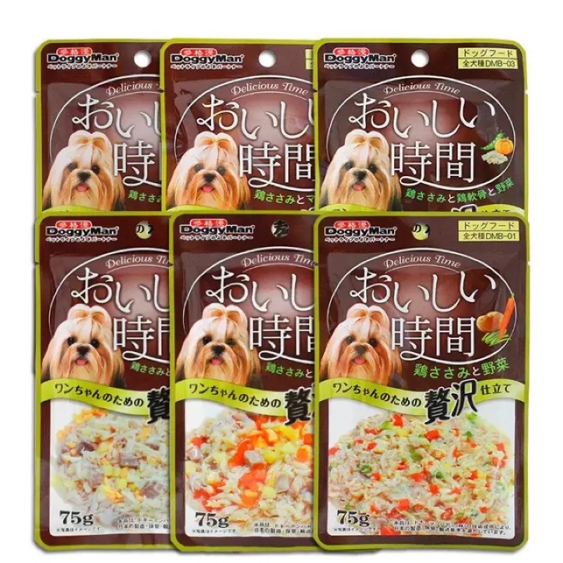 SỐT THỊT DOGGYMAN LOW FAT 70G ( JAPAN )