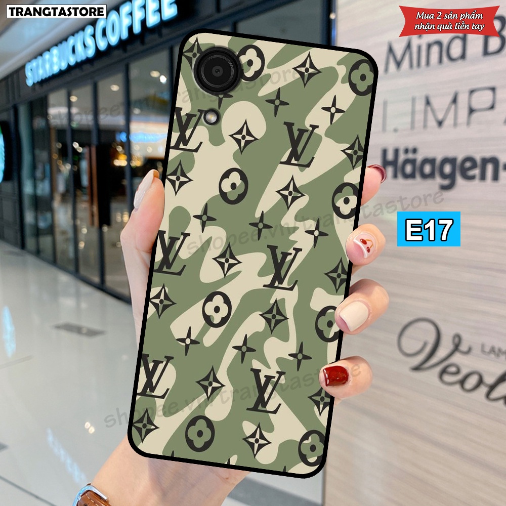 Ốp lưng Samsung A03 Core in hình thương hiệu siêu đẹp