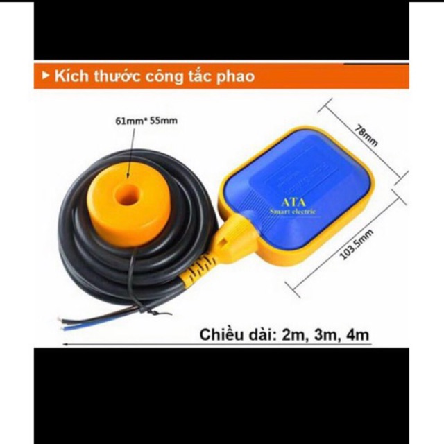 Phao điện bơm nước tự động