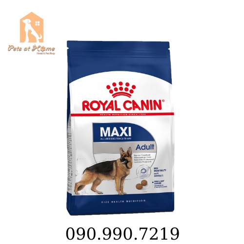 Thức ăn cho chó Royal Maxi Adult 4kg