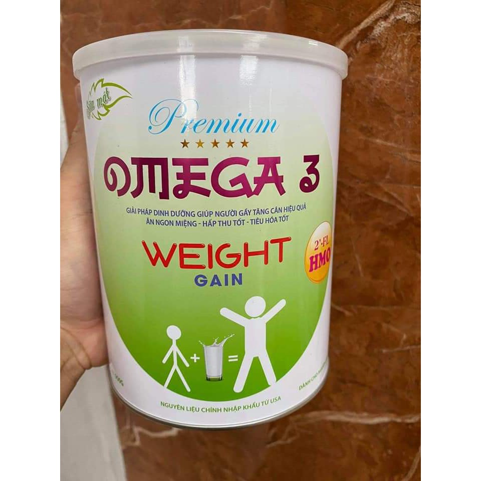 Sữa Bột Omega 3+ Weight Gain Giúp Tăng Cân Hiệu Quả