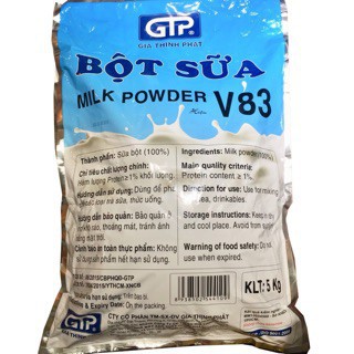 [GIÁ SỈ] Bột Sữa Béo - Bột béo GTP  V83/V73 gói 5kg