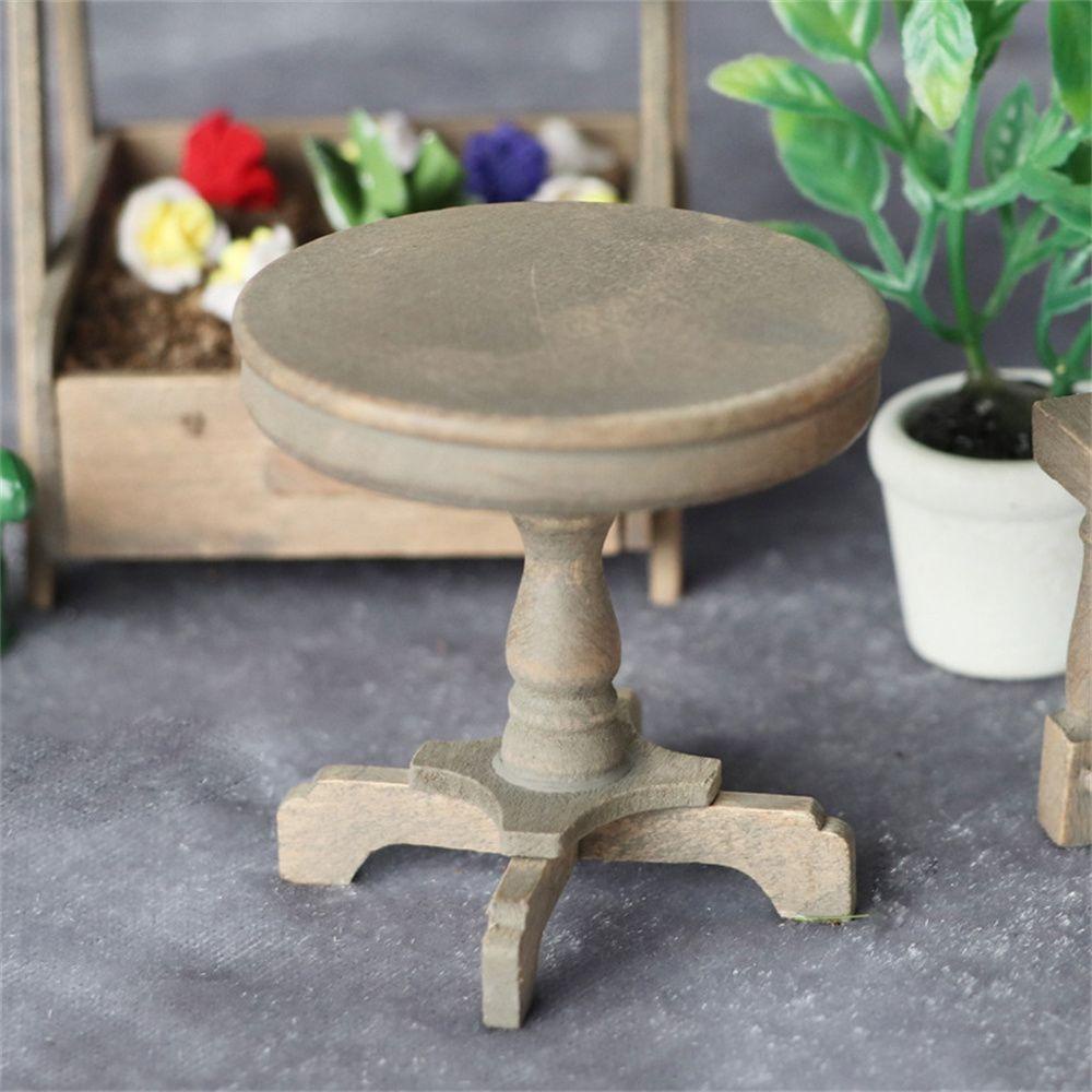 Mô Hình Bàn Cà Phê NICKOLAS Mini Tỉ Lệ 1: 12 Dùng Trang Trí Tiểu Cảnh