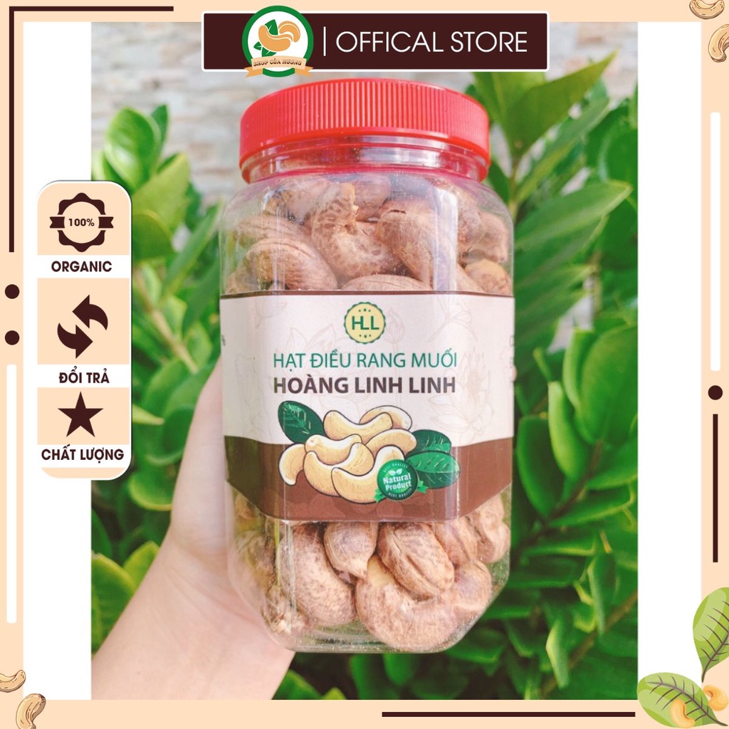 250GR HẠT ĐIỀU RANG MUỐI LOẠI A CỒ CÒN VỎ LỤA - HOÀNG LINH LINH