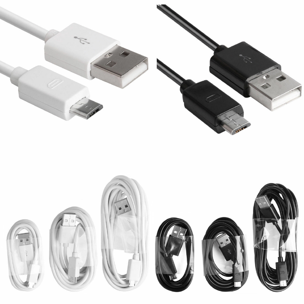 Dây cáp sạc dữ liệu Micro USB dài 1m / 2m / 3m dành cho điện thoại Android