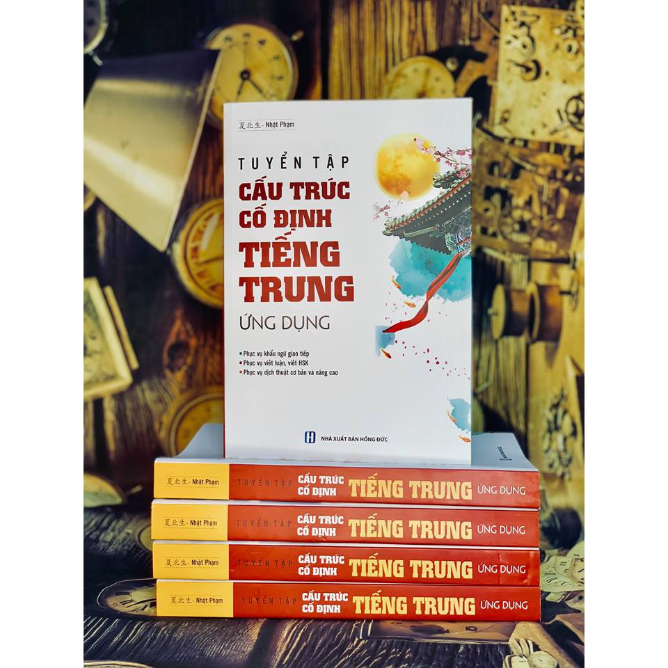 Sách - Combo Tuyển tập cấu trúc cố định tiếng trung ứng dụng + 101 thông điệp thay đổi cuộc đời phụ nữ