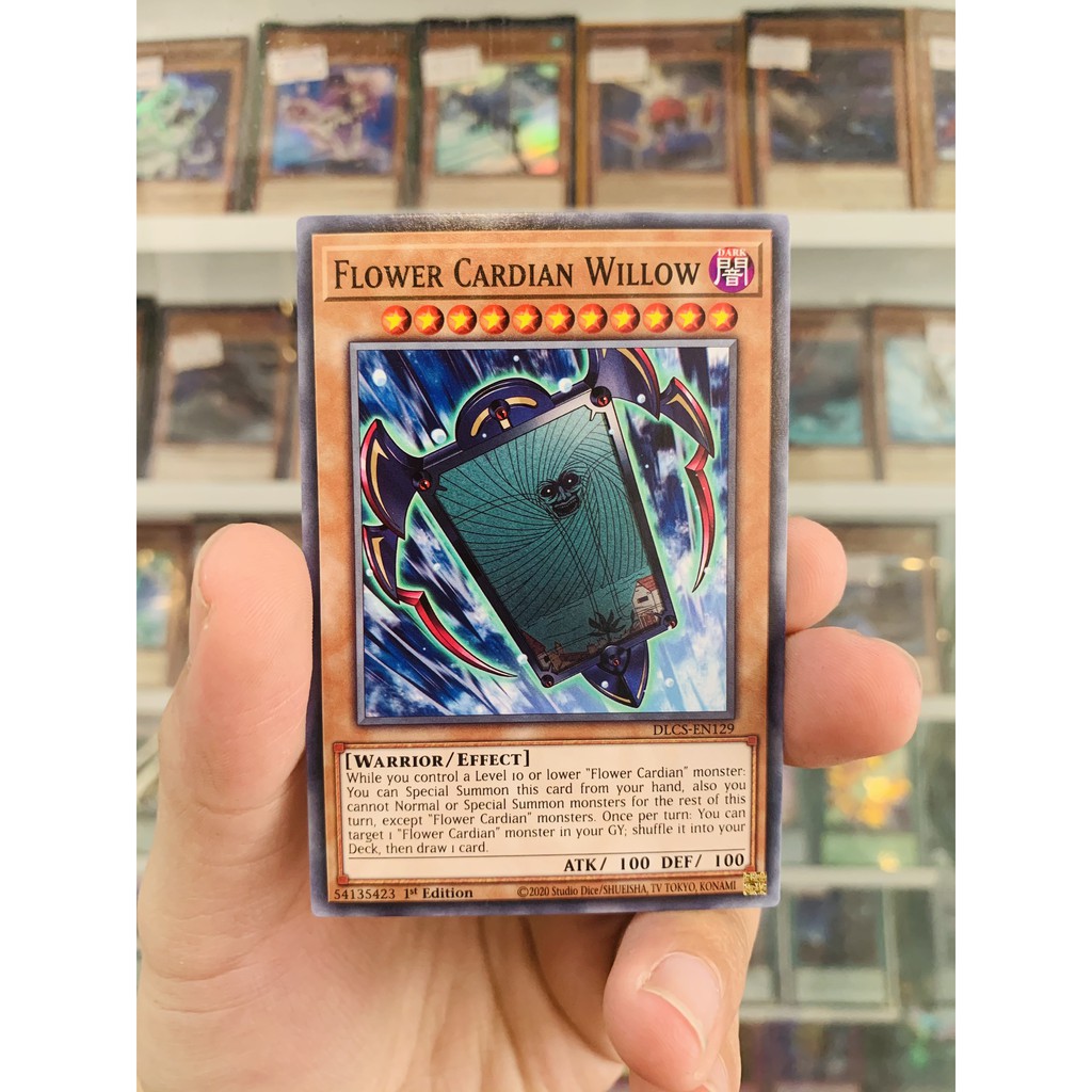 Thẻ Bài Lẻ YugiOh! Mã DLCS-EN129 - Flower Cardian Willow - Common - 1st Edition