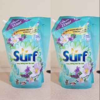 Nước giặt Surf 3.1kg - Hương sương mai - Hàng công ty