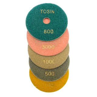 Miếng nỉ đánh bóng - Đĩa đánh bóng đá hoa cương, đá Granite đường kính 10cm hàng tốt