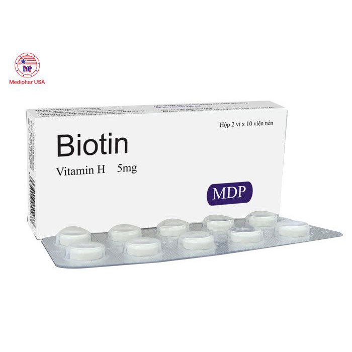 Biotin - Công ty Mediphar USA sản xuất