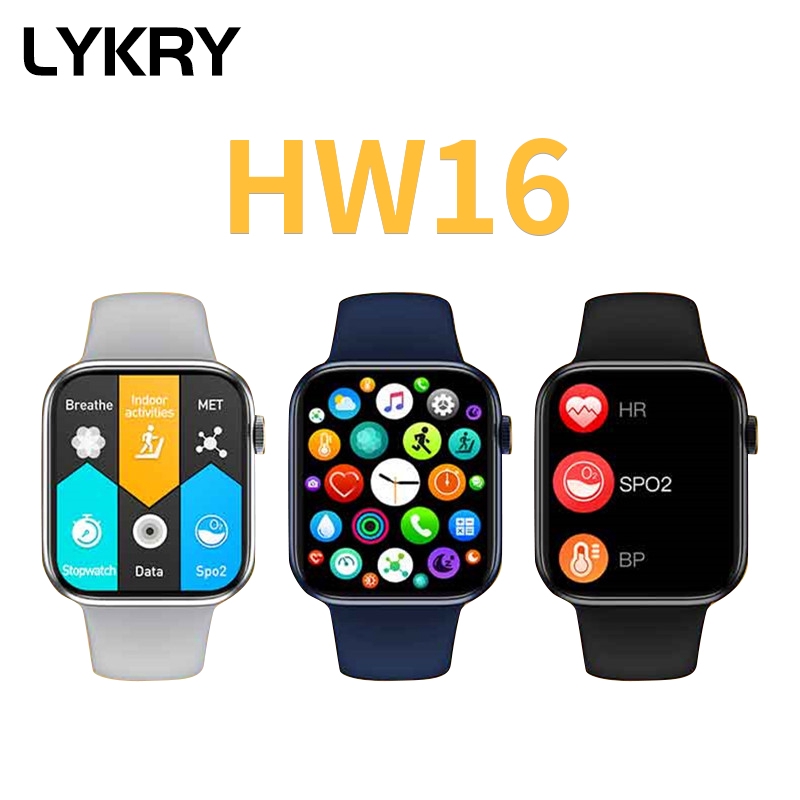 Đồng Hồ Thông Minh LYKRY HW16 1.72 Inch Hỗ Trợ Gọi Thoại Qua Bluetooth Chế Độ Chờ Lâu Theo Dõi Sức Khỏe
