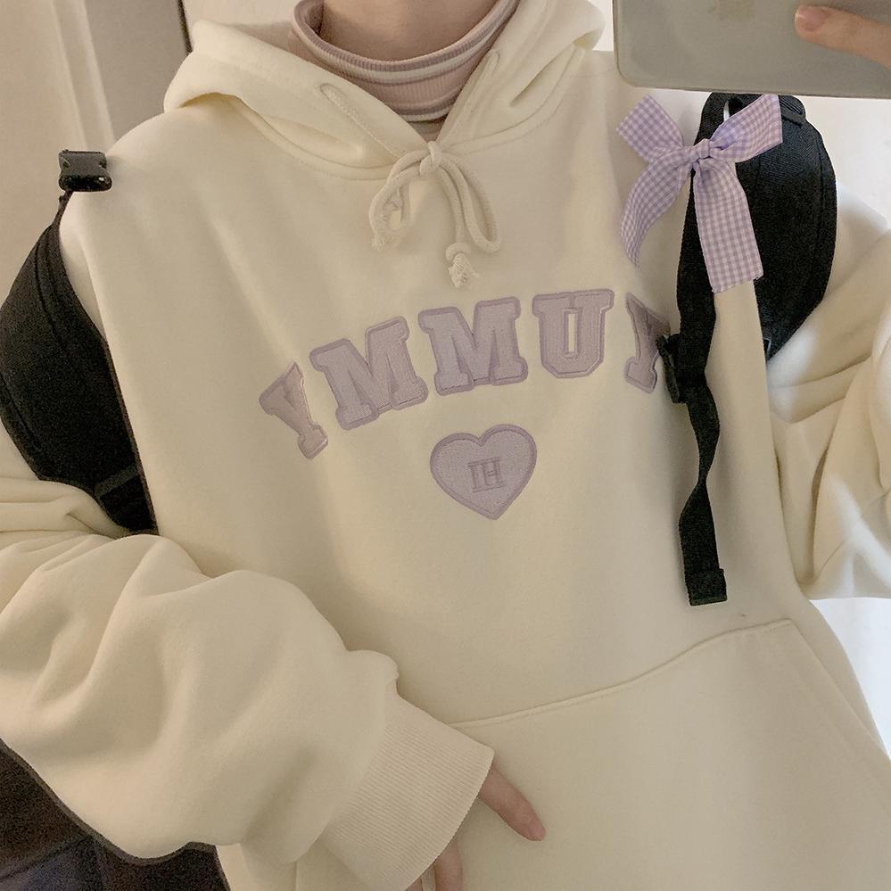 Áo Hoodies Có Nón Dài Tay Thời Trang Nữ