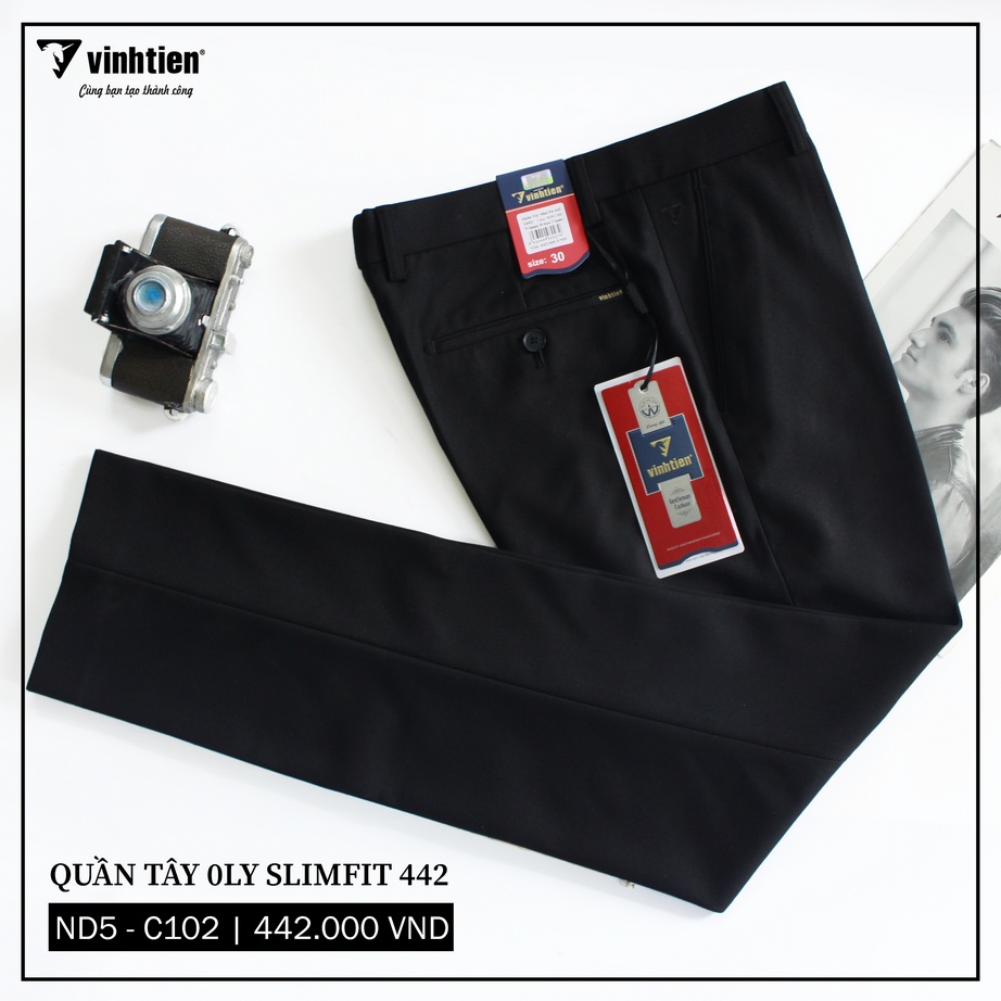 Quần Tây 0Ly Slimfit 442 Vĩnh Tiến - Nhiều Màu