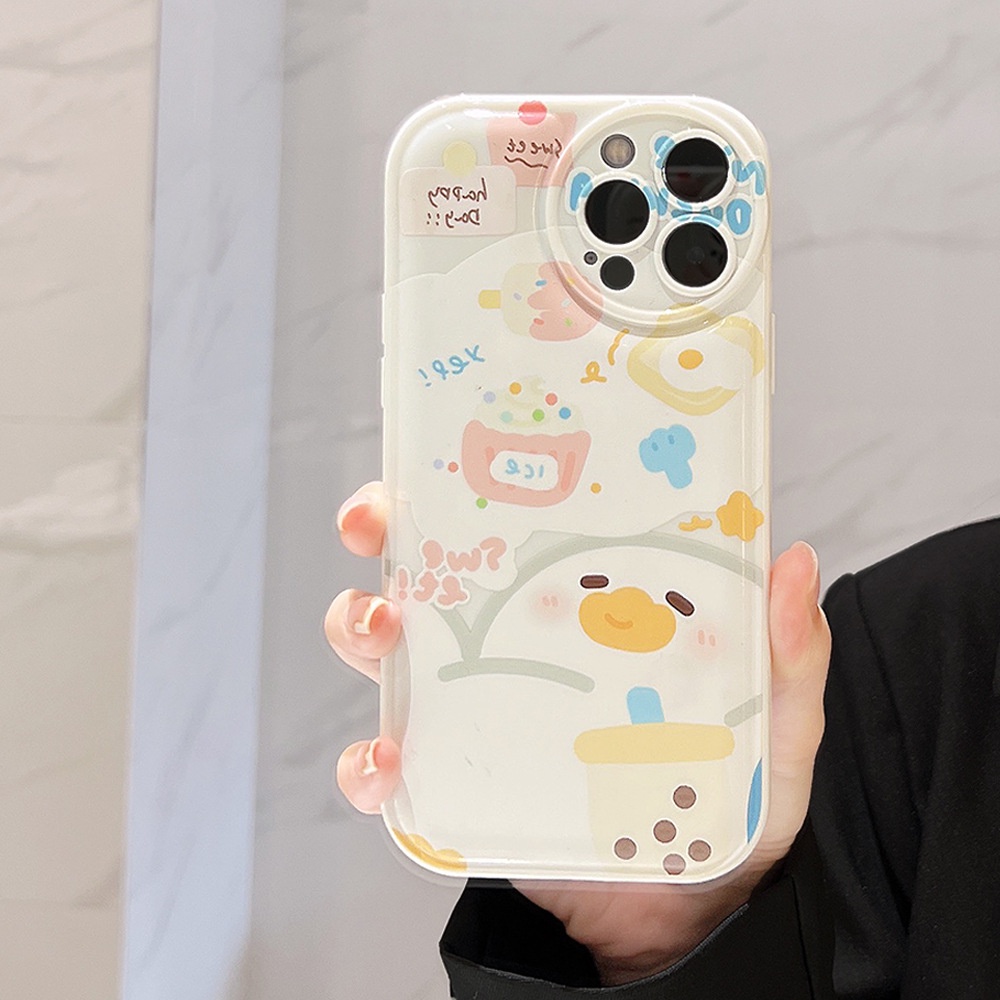 Ốp Điện Thoại TPU Mềm Bảo Vệ Bốn Góc Màu Trong Suốt Chống Sốc iPhone 13 13pro 13prm iPhone 11 7Plus 8Plus Xr XS 13 12 Pro Max