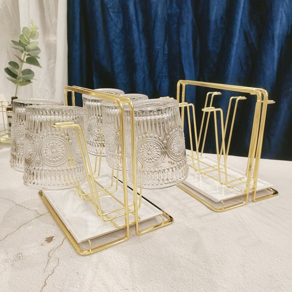 Giá Úp Cốc Đẹp, Sang Trọng Kèm Khay Hứng Nước