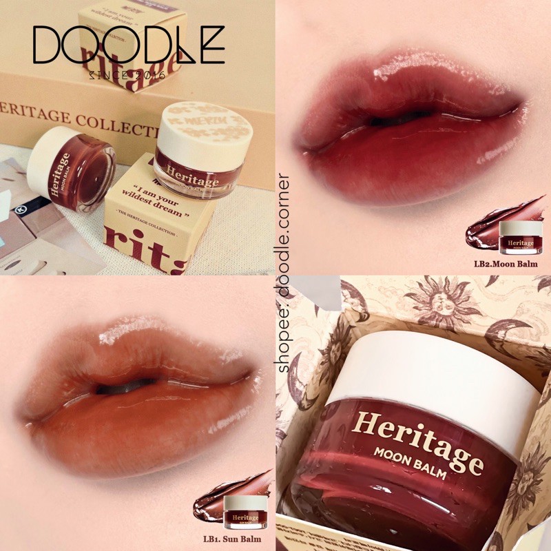 Son dưỡng có màu Merzy The Heritage All Day Lip Care 4g