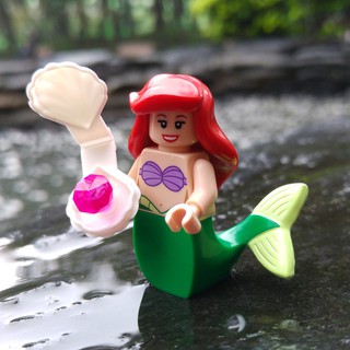 [1 Nhân Vật] LEGO Minifigures Nàng Tiên Cá Ariel 71012 Disney Series