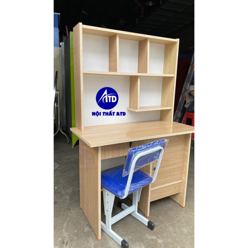 Bàn học sinh giá rẻ, bàn học sinh tiểu học ván okal nhiều màu cho bé