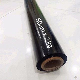 Màng Cuốn PE Đen 50cm x 2kg