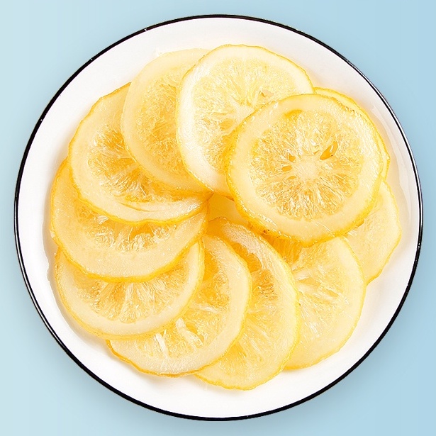 Chanh vàng mât ong sấy khô cắt lát