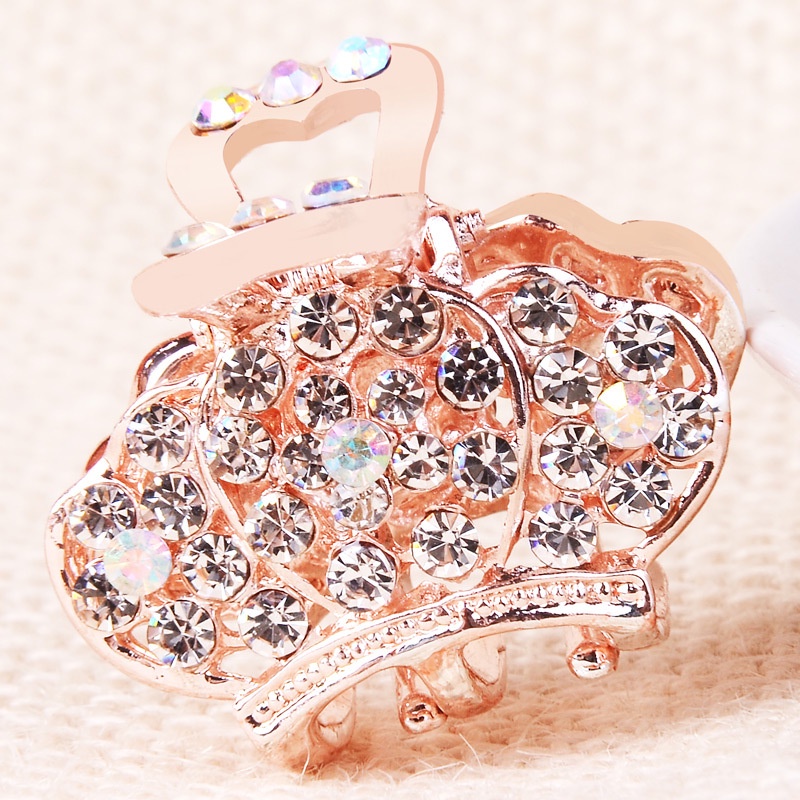 Kẹp Tóc Đính Đá Xinh Xắn Dễ Phối Đồ