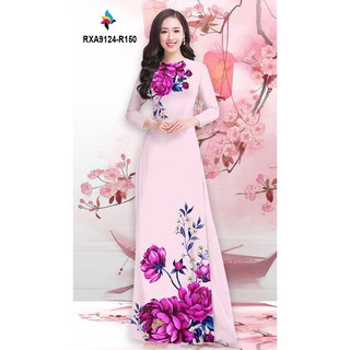 vải áo dài in 3d