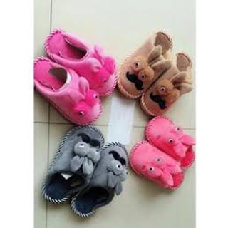 DÉP BÔNG HÌNH THÚ ĐI TRONG NHÀ CHO BÉ NGỘ NGHĨNH
