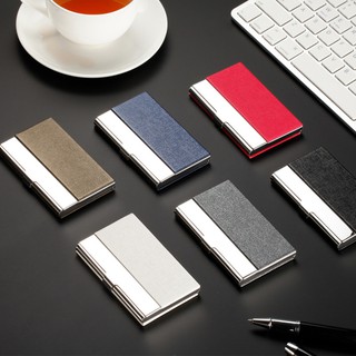 Ví Đựng NameCard Bằng Da PU - GIẢM GIÁ 5K KHI NHẬP [ Ví Đựng Thẻ ] - Khắc Tên Trên Hộp Namecard Theo Yêu Cầu