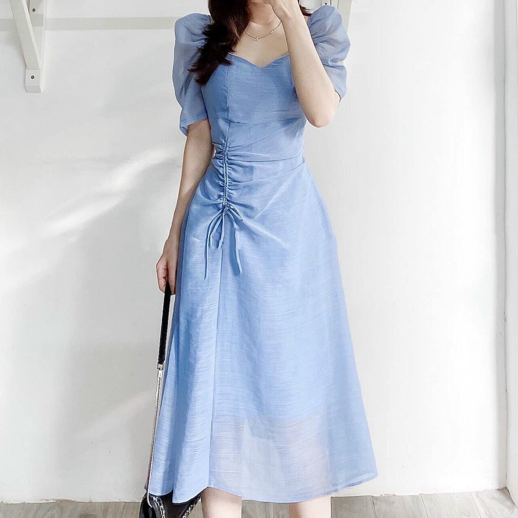 Đầm dạo phố nhẹ nhàng rút thân cực xinh - Yeni Dress
