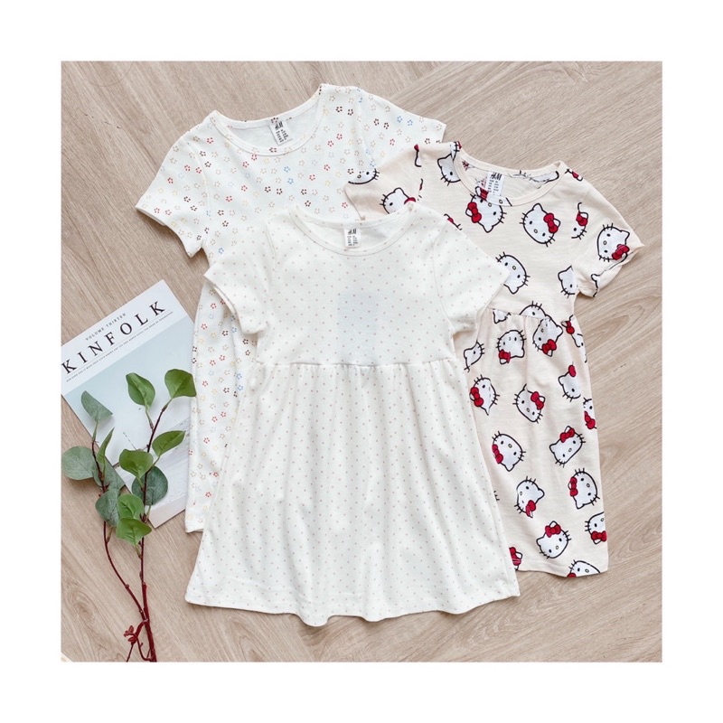 Váy cotton bé gái dư xịn ‼Set 3 chiếc‼️Váy bé gái đẹp