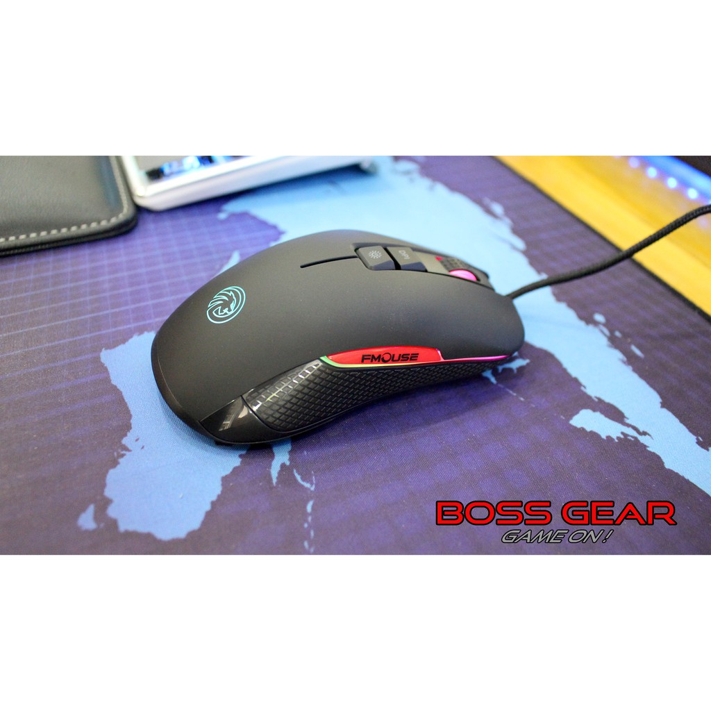 [Mã SKAMPUSHA7 giảm 8% đơn 250k]Chuột Gaming Fmouse F600 RGB ( Thiết Kế Đối XứngLED RGBPhần Mềm Riêng )