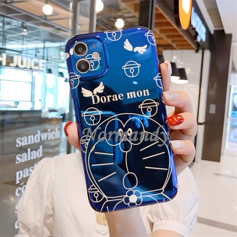 Ốp Điện Thoại Silicon Mềm Chống Sốc In Hình Doraemon Cho OPPO Reno8 8Z 8Pro Reno7 7Z 7Pro Reno6 6Z Z Pro A57 A77 5G 4G 2022