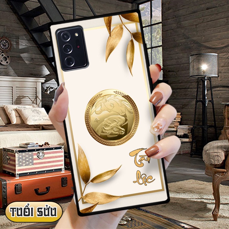 Ốp lưng kính 3D 12 con giáp - Samsung galaxy Note 20