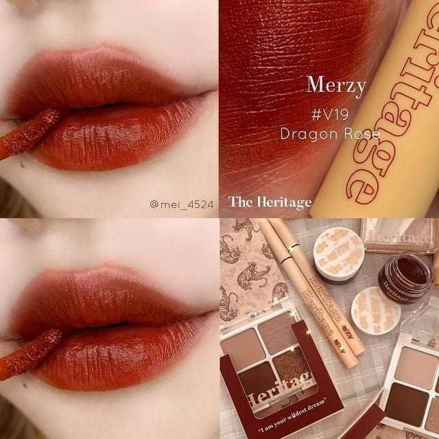 Son Kem Lì Merzy The Heritage Velvet Tint - Vamima Cosmetic