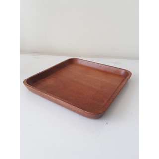 DĨA GỖ VUÔNG (20 x 3 cm)