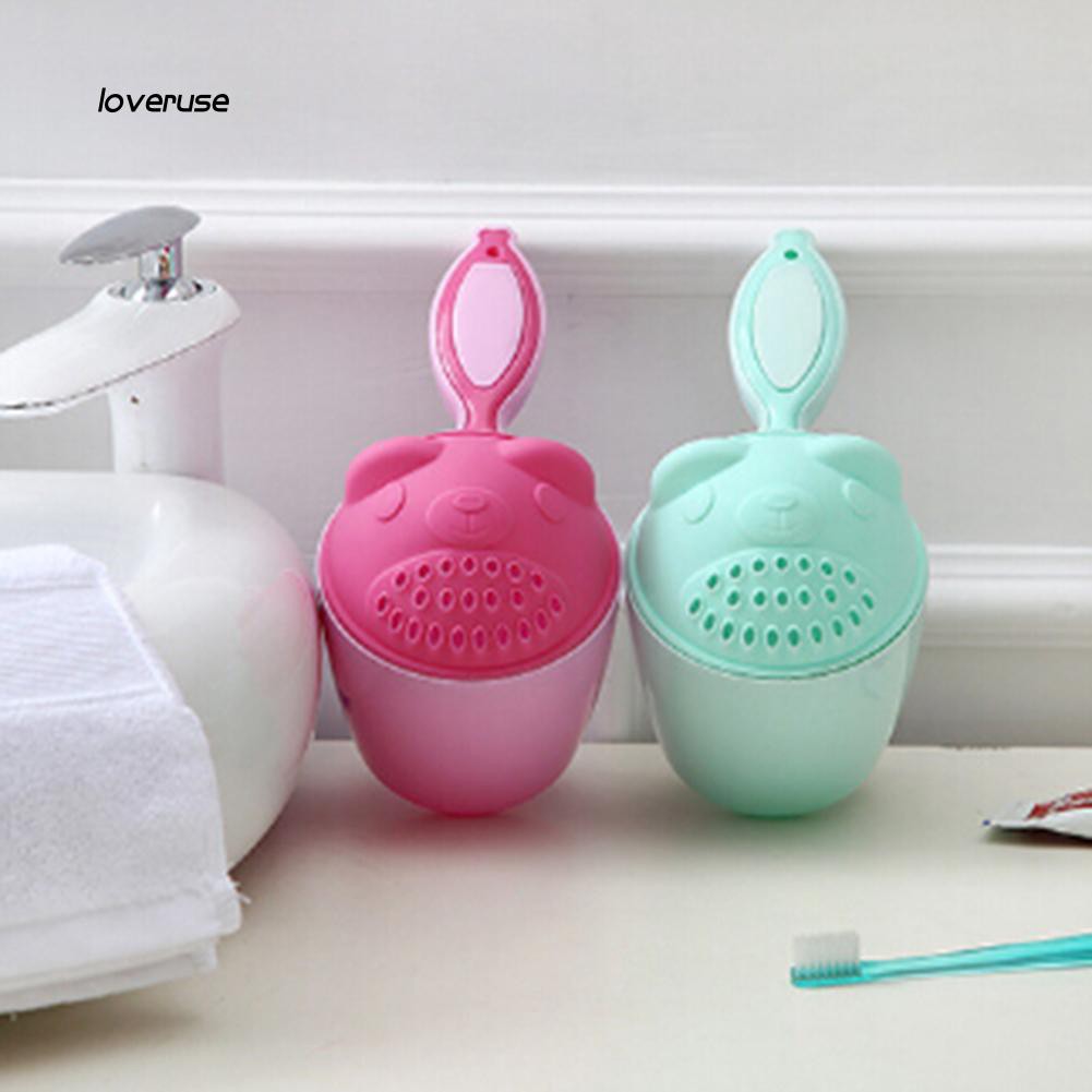 Cốc nhựa rửa tay cho bé hình gấu dễ thương