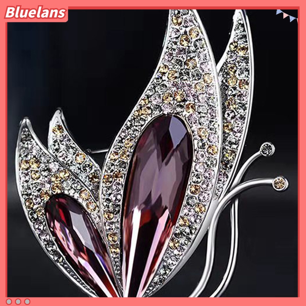 Ghim Cài Áo Hình Bướm Đính Đá Nhân Tạo Thời Trang