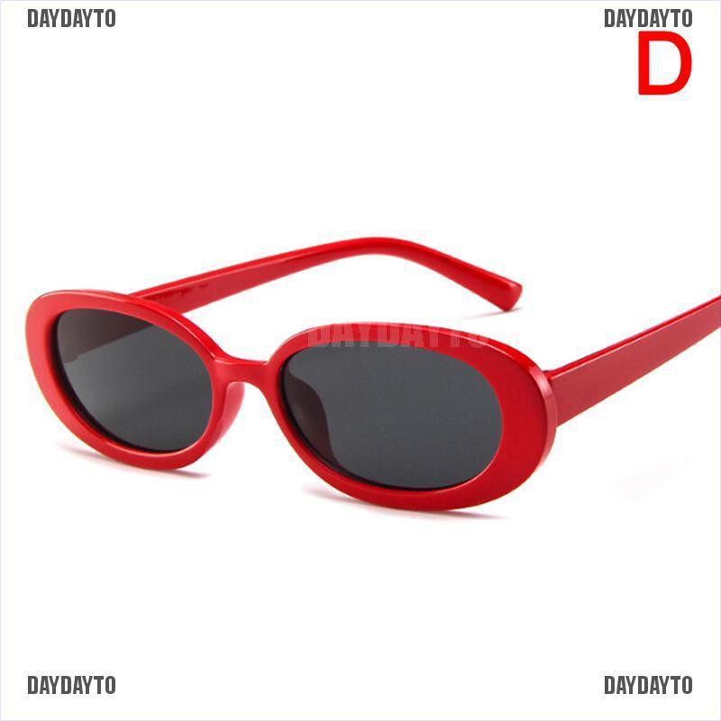 Kính Mát Gọng Oval Phong Cách Retro Thời Trang Cho Nữ