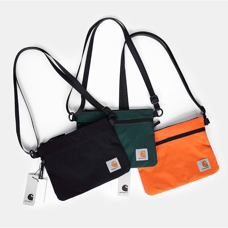 Carhartt Túi Đeo Chéo Vải canvas Phong Cách hip hop Thời Trang Cho Nam Và Nữ
