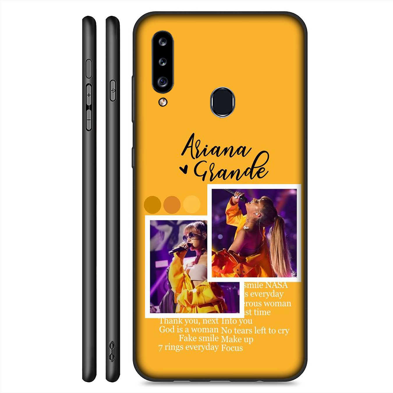 Ốp Điện Thoại Silicon Mềm Hình Ariana Grande K60 Cho Xiaomi Redmi Note 9 7 Pro 9a 7a 9c Note7 Note9 9pro 7pro