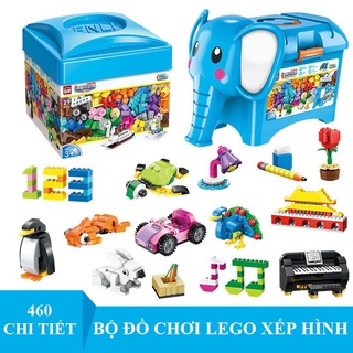 BỘ ĐỒ CHƠI LEGO 460 CHI TIẾT SÁNG TẠO HỘP ĐỰNG CAO CẤP