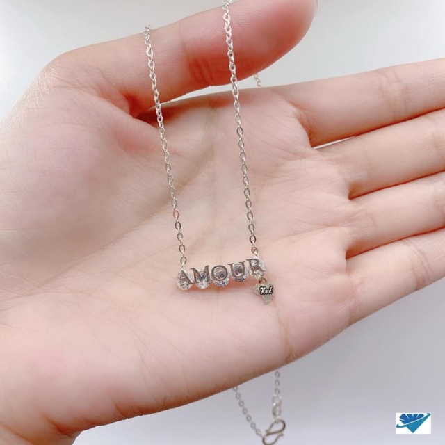 DÂY CHUYỀN BẠC MẶT AMOUR- TÌNH YÊU Ý NGHĨA