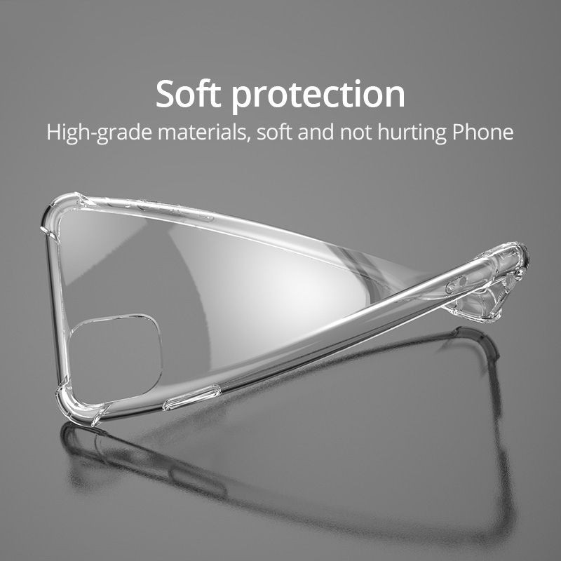 Ốp Dẻo Trong Chống Sốc 4 cạnh Cho Samsung A70/A80 bảo vệ điện thoại tuyệt đối