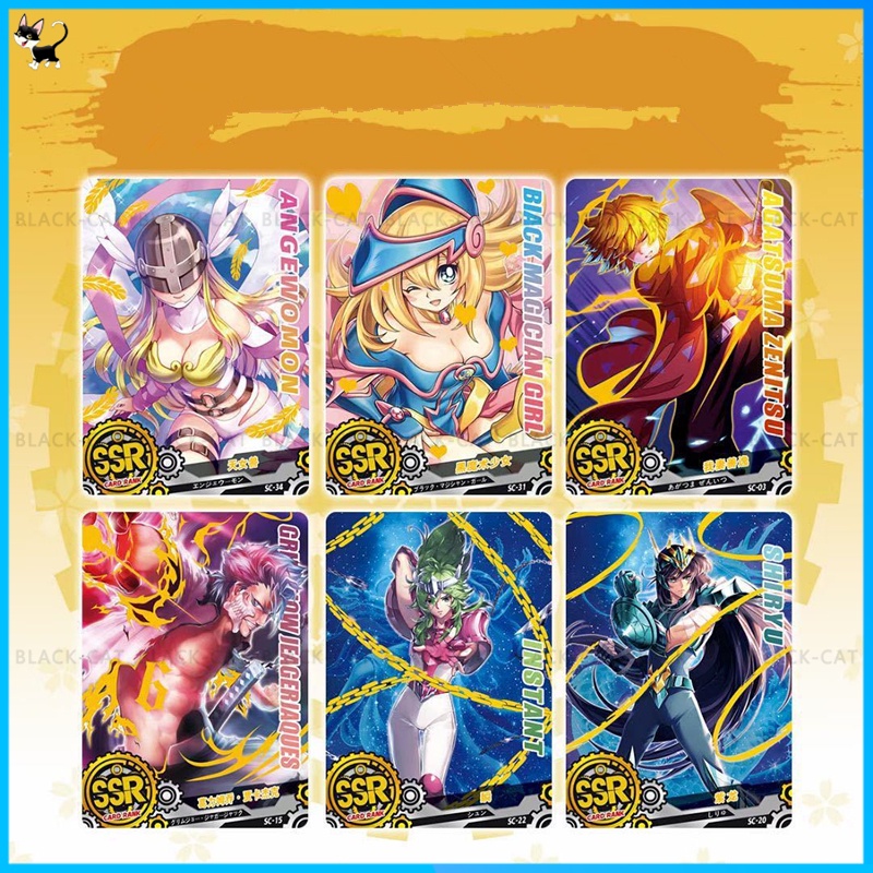 1 Bộ Sưu Tập Thẻ Bài Anime One Piece Demon Slayer Grim Reaper SSR
