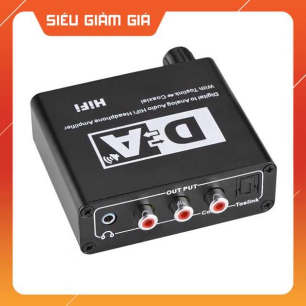 Bộ chuyển quang âm thanh optical ra AV có Volume chỉnh tiếng cho tivi âm lượng kém (tặng kèm dây quang) - Giá tốt nhất