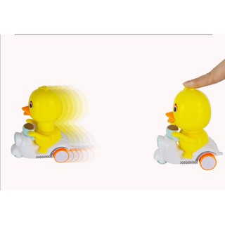 [CHUYÊN SỈ GIÁ SỐC]  Mô Hình Đồ Chơi Vịt Con Chạy Xe Siêu Xịn Cho Bé