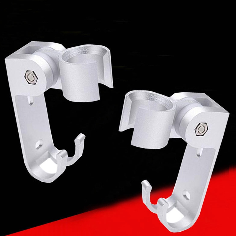 Giá Đỡ Vòi Hoa Sen Gắn Tường Bằng Nhôm Tiết Kiệm Không Gian Có Móc Treo