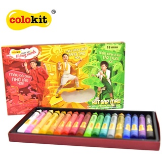 Bút sáp màu Jumbo Colokit CR-C035 (siêu to-khổng lồ)