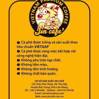 Cà Phê Chồn Hương Đà Lạt - Jin Cafe